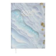 Ежедневник дат. полиграфический FANTASTIC 2026, A5, бирюзовый