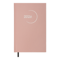 Ежедневник датир. 2026 MADAM , A5, светло-розовый, бум винил