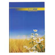 Книга канцелярська CLASSIC, А4, 96 арк., лінія, офсет, тверда лам. обкладинка, синя