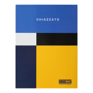 /Записная книжка CHIAZZATO, А5, 80 л., клетка, интегральная обложка, синяя