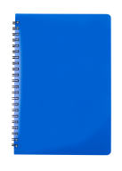 /Тетрадь для записей GLOSS, L2U, В5, 80л., клетка, пластиковая обложка, синяя