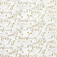 Папір подарунковий, 50х70см, у листах, тиснення фольгою BM.25551