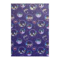 Папір подарунковий, 50х70см, у листах, тиснення фольгою BM.25552