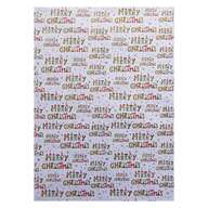 Папір подарунковий, 50х70см, у листах, тиснення фольгою BM.25554