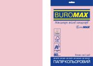 Бумага цветная PASTEL, EUROMAX, розовая, 20 л., А4, 80 г/м²