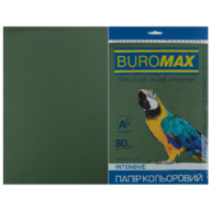 Папір кольоровий А4, 80г/м2, DARK тем.-зелений, 20арк.