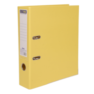 Реєстратор,IDEAL,двосторонній А4,70/75 мм (внутріш./зовніш.), жовний
