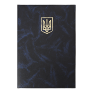 /Папка «Герб», А4+, балакрон, синяя