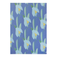 Папка-кутик А4, SNOWDROP ARABESKI, напівпрозора, фіолетова
