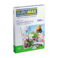 Плівка для ламінування 150мкм, A4 (216x303мм), 100 шт.