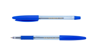 ^$Ручка шариковая CLASSIC GRIP, 0,7 мм, пласт.корп., рез.грип, синие чернила