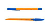 ^$Ручка шариковая SUN, 0,7 мм, пласт.корпус, синие чернила