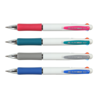 Ручка шариковая 3 в 1, 0.5мм, синий, черный, красный