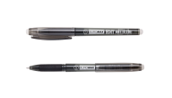 Ручка гелевая "Пиши-Стирай" EDIT, 0,7 мм, черные чернила