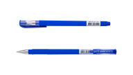 @Ручка гелевая FOCUS, RUBBER TOUCH, 0,5 мм, синие чернила