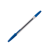 Ручка масляная IDEA, JOBMAX, 0,7 мм, пласт. корпус, синие чернила