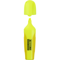 Текст-маркер NEON, желтый, 2-4 мм, с рез.вставками