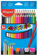 Карандаши цветные COLOR PEPS Classic, 36 цветов