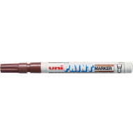 Маркер uni PAINT 0.8-1.2мм, коричневый