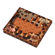 Блокнот CHOCOLATE WAFFLE, 90х90мм, 80 арк., нелінований, ароматизована Soft touch обкладинка, KIDS L