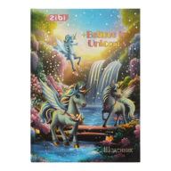 /Щоденник шкільний UNICORN MAGIC, В5, 40арк, тверд. обкл., мат. ламінація + виб.УФ-лак і тисн.фольго