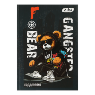 /Щоденник шкільний BEAR TOY, В5, 40арк, тверд. обкл., мат. ламінація + виб.УФ-лак і конгрев, тиснен.