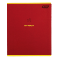 /Зошит учнівський шкільний MONOCHROME, 36 арк., клітинка, геометрія, вибір. УФ лак