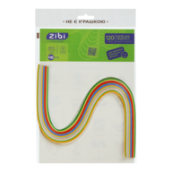 /Папір кольоровий для квілінгу, 120г/м2, 420х3мм, 12 кол., 120шт KIDS Line