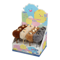 Ручка шариковая, FLUFFY FUNNY DOGS, 0,7 мм, синяя