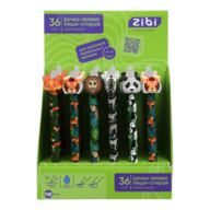 Ручка пиши-стирай JUNGLE, 0.5 мм, синя, KIDS Line