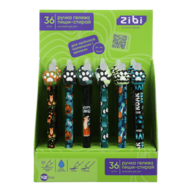 Ручка пиши-стирай WILD PAWS, 0.5 мм, синя, KIDS Line