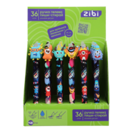 Ручка пиши-стирай FUNNY MONSTERS, 0.5 мм, синя, KIDS Line
