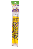 $Комплект карандашей графитовый EMOTIONS HB, с ластиком,блистер (5 шт), KIDS Line