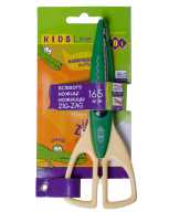 Ножницы "зиг-заг" 165мм, зеленый, KIDS Line