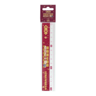 Линейка пластиковая 15 см, BEAR TOY STRAWBEAR , в блистере