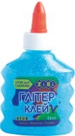 @Клей НЕОН ГЛИТТЕР голубой на PVA-основе, прозрачный, 88 мл, KIDS Line