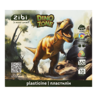 Пластилин DINO 10 цветов, 160г