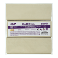 Пластилін скульптурний CLASSIC білий, 750г, KIDS Line