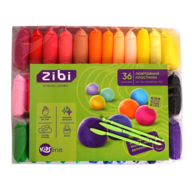 Набір повітряного пластиліну для ліплення 36 шт, KIDS Line