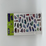 3D наліпки Човники 18 см, KIDS Line