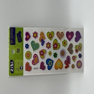 3D наліпки Сердечки 18 см, KIDS Line