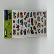 3D наліпки Транспорт мікс 18 см, KIDS Line