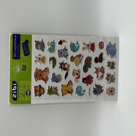 3D наліпки Лісові звірята 18 см, KIDS Line