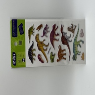 3D наліпки DINO мікс 18 см, KIDS Line
