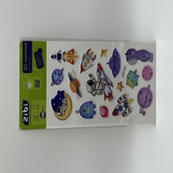 3D наліпки Космічні фантазії 18 см, KIDS Line