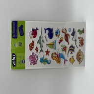 3D наліпки Жителі морських глибин 18 см, KIDS Line