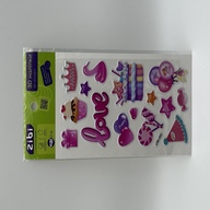 3D наліпки Happy Birthday Love 18 см, KIDS Line