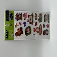 3D наліпки Лісові мешканці 18 см, KIDS Line