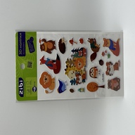 3D наліпки Лісові звірі мікс 18 см, KIDS Line