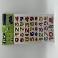 3D наліпки Цифри та лічба 23 см, Kids Line